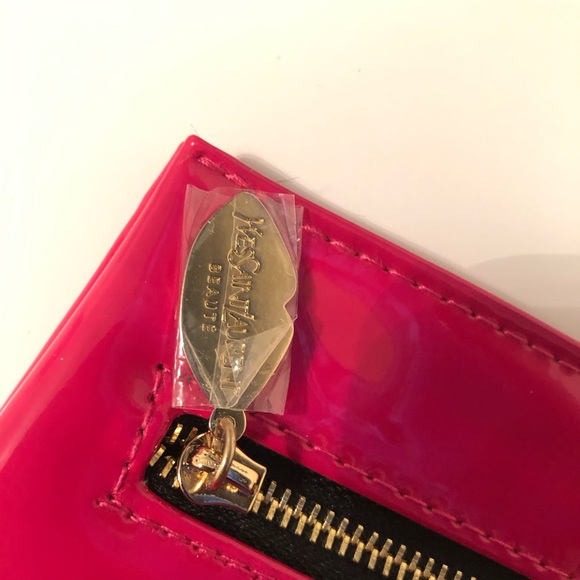 Yves Saint Laurent I Want It Pink Cosmetic Bag - NWOT - Picture 4 of 4